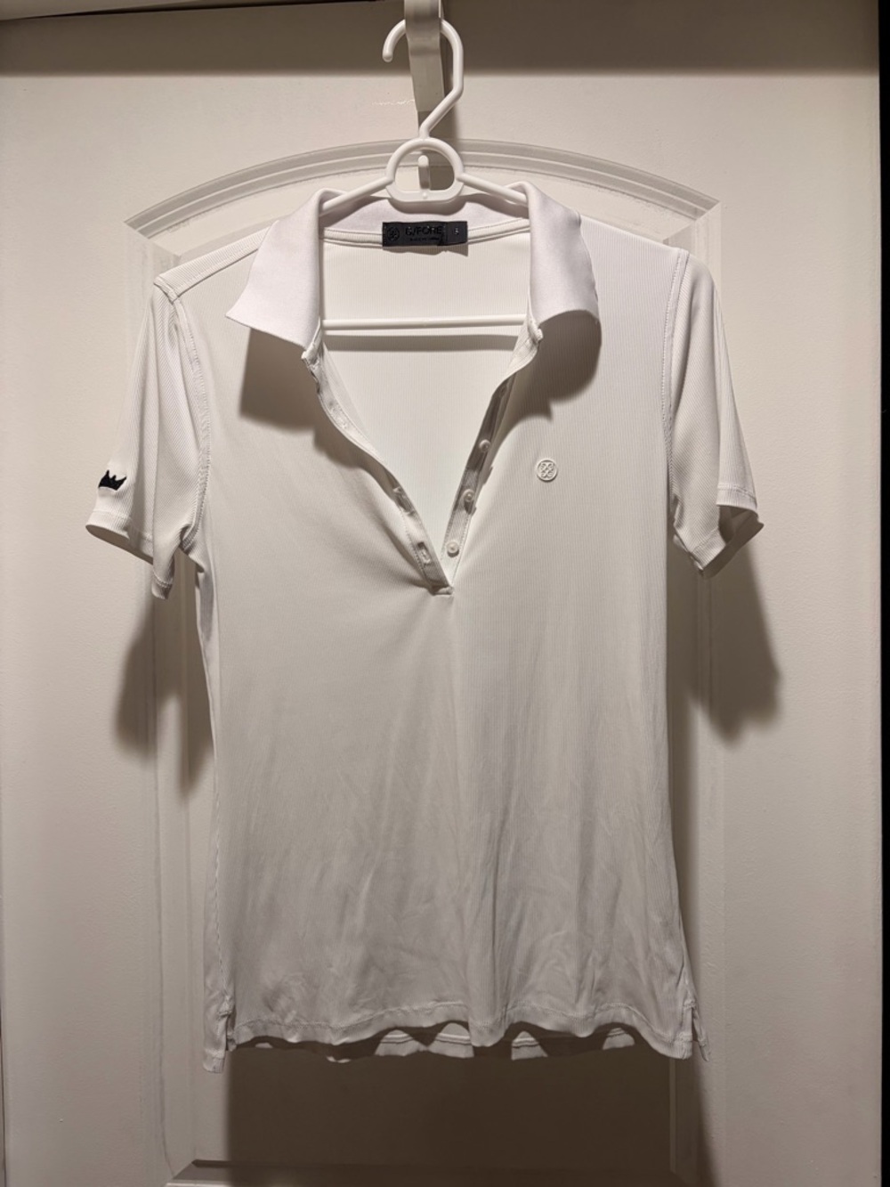 G/Fore Polo Shirt Womens Small White